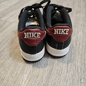 Nike Kids Black and Burgundy Sneakers